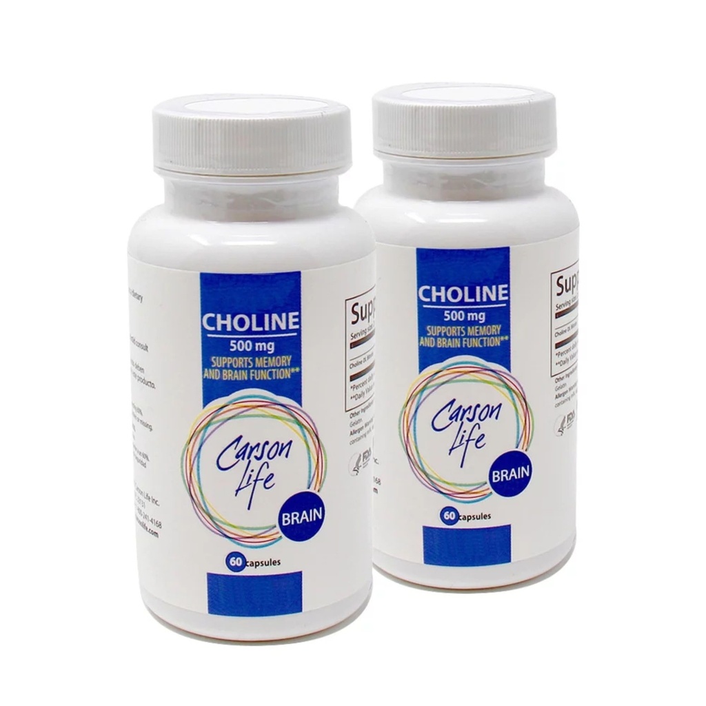Carson Life Choline - 60 capsule - 2 cutii