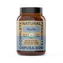 Produse naturale complete Capsule de Usturoi Organic - capsule de 520 mg 100 Conte de pastile vegetariane Supliment, Capsule cu pulbere de usturoi & Extract