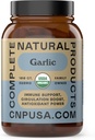 Produse naturale complete Capsule de Usturoi Organic - capsule de 520 mg 100 Conte de pastile vegetariane Supliment, Capsule cu pulbere de usturoi & Extract