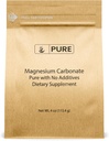 Ingrediente originale pure Carbonat de magneziu (4oz) Supliment de magneziu, non-GMO, Multi-Purpose