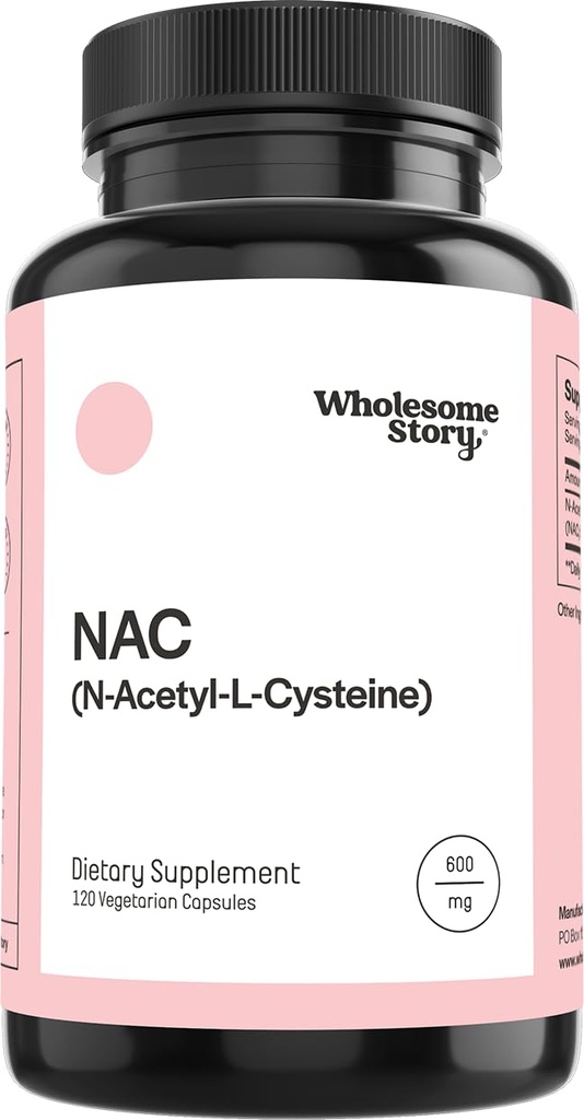 Poveste sănătoasă NAC Supliment N Acyl Cysteine 600 mg 