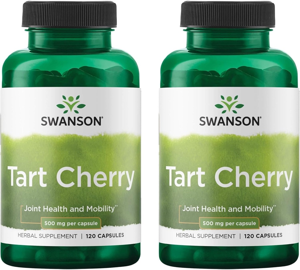Swanson Tart Cherry 500 mg 120 capsule (2 cutii)