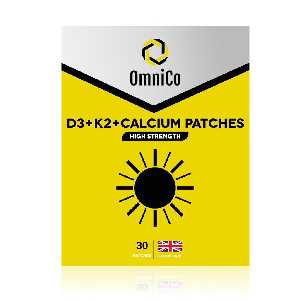 OmniCo - D3 + K2 + Petice de calciu 