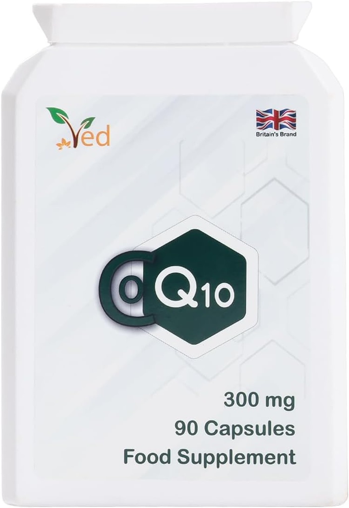 Ved Cel mai bun mare absorbţie CoQ10, Vegetarian, Gluten gratuit, Supliment alimentar, 300 mg 90 Capsule vegetale