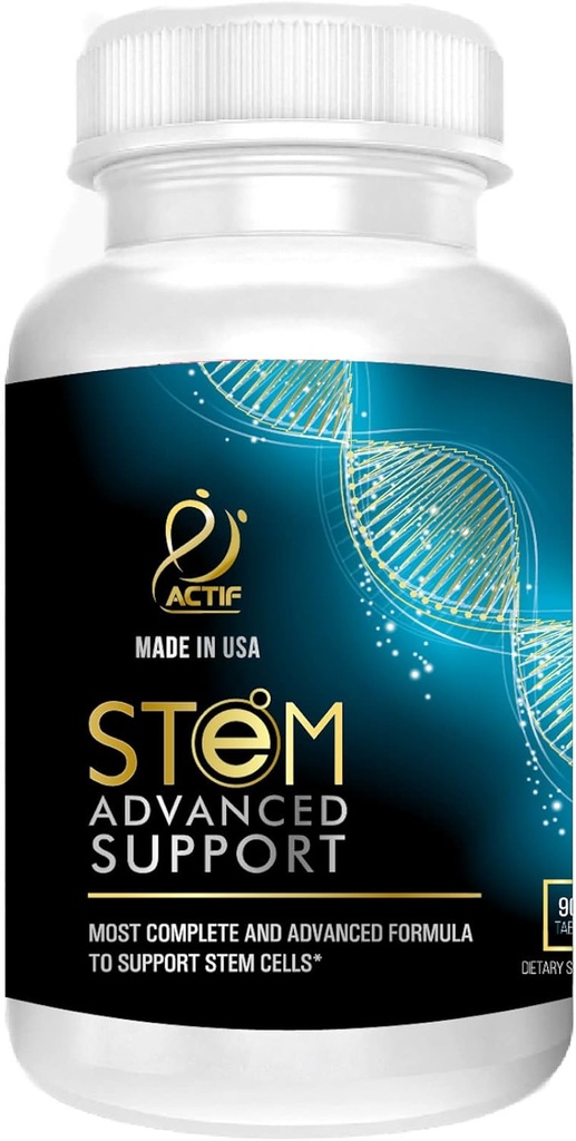 Suport pentru celule ACTIF STEM - Rezistenta maxima cu 10+ Factori cu celule stem, non OMG, 2 luni de aprovizionare, Made in USA
