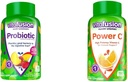Vitafusion Probiotic şi Vitamina C Suplimente Gummy, 70 Conte şi 150 Conte