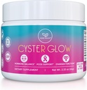 Cyster Glow Premium Myo-Inositol şi D-Chiro Inositol pulbere PCS Supliment pentru femei -Ideal 40:1 Ratio-Hormon echilibru, Fertilitate, funcţie ovariană sănătoasă -Vitamina B8-30 ziua de aprovizionare