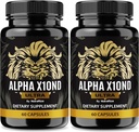 (2 ambalaj) Alpha X10nd Ultra pentru bărbaţi, Formula oficială masculină pentru menţinerea rezistenţei şi performanţei maxime, All-Natural Blend pentru Nutriţie şi Sănătate, AlphaX10nd Suplimente Recenzii (120 capsule)