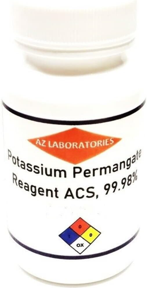 Potasiu Permanganat Reagent Grad / 8 OZ/Free Flowing Powder/Detox Pro Health/Aceeași zi Ship/USA Made/ 100%