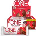 One Proteine Bars, Peanut Butter Cup, Gluten Gratuit cu 20g Proteina si 1g Zahăr, Cămară Staples, 2,12 oz (12 Conte)