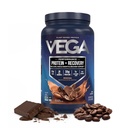 Vega Sport Pudră de proteine Vegan + recuperare - 30g Proteină pe bază de plante pe servire, Mocha, 19 Serviri, 5g BCAAs, Probiotice, NSF Certified, Pentru Shakes & Smoothies, 1.8lbs (Packaging May Vary)