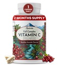 OPTIVIDA pe bază de plante Acerola Natural Cherry Vitamina C Capsule 
