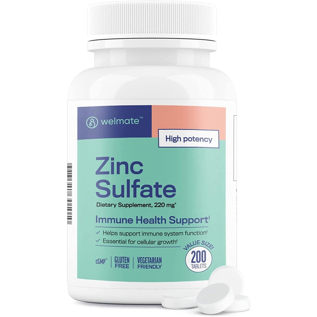Welmate zinc sulfate 220 mg 