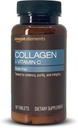 Elemente Colagen Peptides + vitamina C, 2500 mg Colagen Peptides per Serving, 90 comprimate, 1 lună de aprovizionare