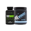 Sculpt Nation de V Shred Test Boost Max și Pre Antrenament albastru Raspberry Powder Bundle