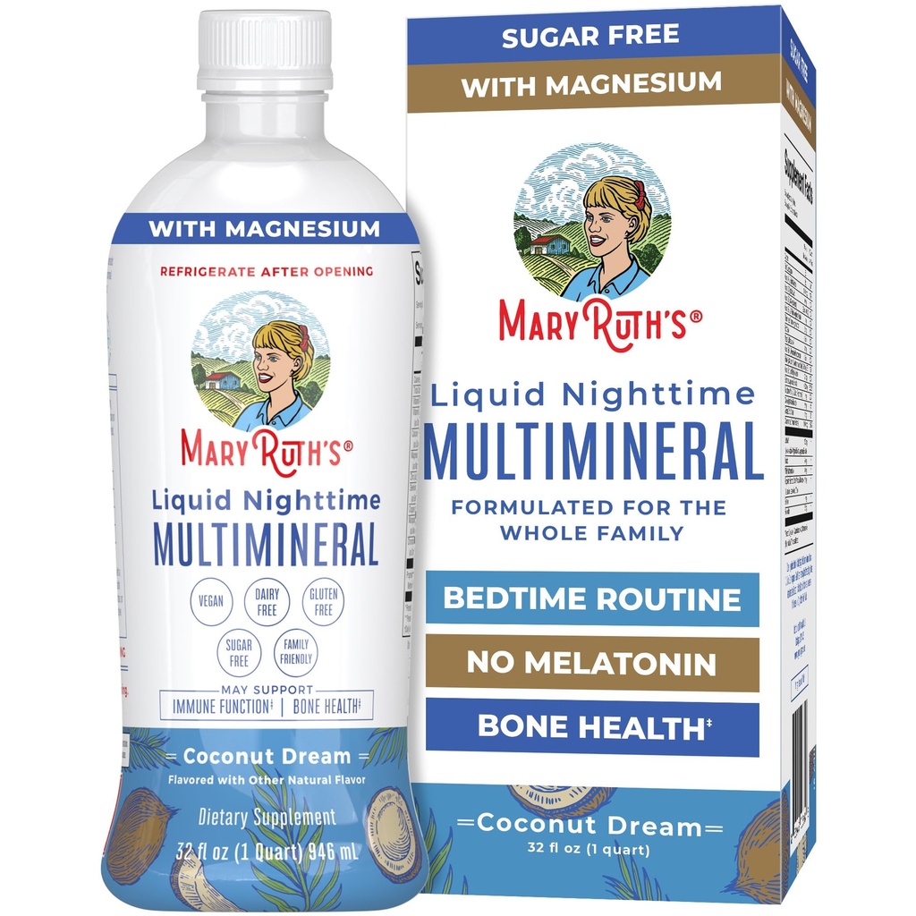 MaryRuth Organics Lichid de noapte Multiminerale 