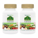 NaturasPlus Sursa de Life Garden Calciu - 120 capsule Vegan, pachet de 2 - vegetarian, gluten gratuit, certificate organice - 60 total serviri