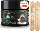 Sennasi 600 MG Shilajit Resin - Silajit Supliment cu Acid fuzelian & 85+ Trace Minerals for Energy, Imunitate, Brain Power, 30 Grams