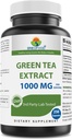 Extract de ceai verde Brieofood 1000 mg per Serving (Min 50% Polifenoli) - 250 capsule - 3rd Party Lab testat pentru puritate și calitate