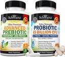 65 miliarde CFU supliment zilnic probiotic (1 lună de aprovizionare) Plus Advanced Prebiotic Gut Health Supliment (1 lună de aprovizionare)