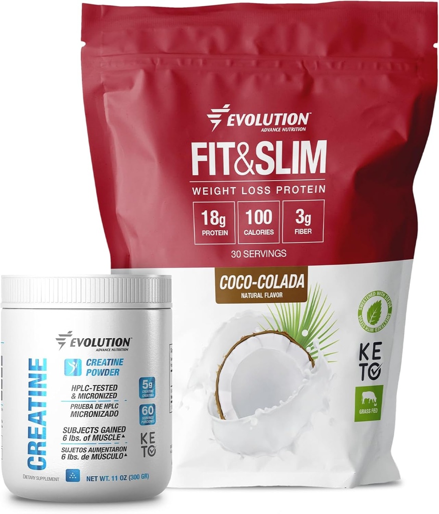 Evolution Advance Nutrition Fit & Slim Blend + Creatine Monohidrat pulbere