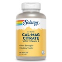 SOLARAY Citrat de calciu şi magneziu 2:1 Raport w/vitamină D-3, oase sănătoase, suport al sistemului muscular şi nervos, capsule de înaltă absorbţie 180
