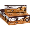 Quest Nutriție Dipped ciocolată Unt de arahide batoane de proteine, 18g Proteine, 1g zahăr, 3g carbohidrați nete, Gluten gratuit, 12 Conte