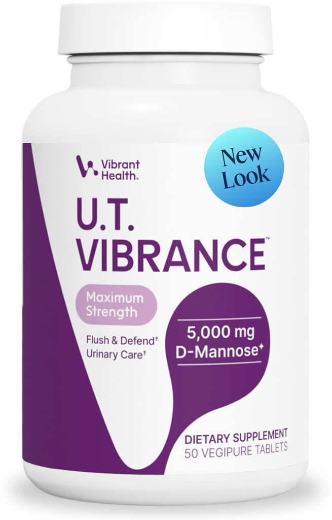 Vibrant Health, U.T. Vibrance, Crisis Intervention for Uurinary Tract Health, 50 Tablets