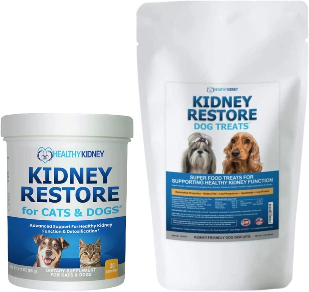 Rinichi Restaurare Pisici & Câini & Rinichi Restaurare Dog Tratamente Supliment pentru Canin Renal Animale de companie Suport Rinichi