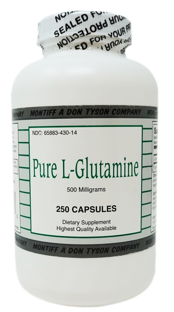L Glutamina 500 mg 250 capsule
