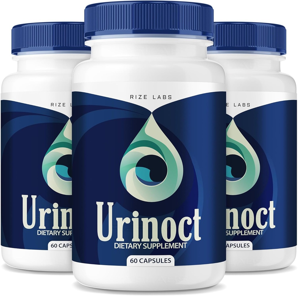rize laboratoare (3 ambalaj) Urinoct Prostate Supliment, Urinoct Bladder Health, Advanced Urinoct Prostate Function Formula, Urinoc Organic Herbal Blend Recenzii, Urinoct Prostate Flush for Flow (180 capsule)