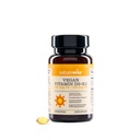NatureWise Vegan Vitamina D3 + K2 - Organic D3 5000UI + Vitamina Naturala K2 100mcg - Suport osos - Absorbție ridicată cu ulei de masline organic presat la rece - Non-GMO