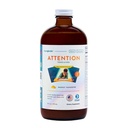 LICHIDHEALTH Atenție Multivitamine lichide pentru copii și adolescenți - Îmbunătățește păstrarea memoriei, concentrare, concentrare, stare de spirit, relaxare și calmare - Made in the USA, Great Gust, Vegan, Sugar-Free (16 oz)