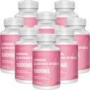 Liposomal Glutatione Softgels 1500MG, supliment Glutatione redus cu vitamina C, o mai bună absorbție, non-GMO puternic antioxidant pentru imbatranire sanatoasa, Detox, Immune Health, 480 Softgels