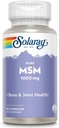 Capsule SOLARAY Pure MSM, 1000 mg, 60 Count