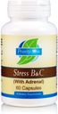Priority One Vitamine Stress B & C 60 Capsule - B Complex cu Whole Gland Adrenal pentru a sprijini nervi sanatosi, piele, ochi, gastro-intestinale, și funcțiile creierului. *