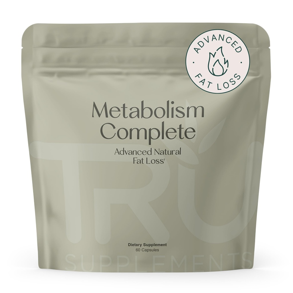 TRU Suplimente Metabolism, Avansate de pierdere de grăsime, Lupta Cravings, Boost Mood, Fără Jitters sau Crash, 30 Servings