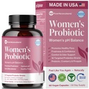 Pure Micronutrients pH Balanta Probiotice vaginale pentru femei - Odor & Itch Support - Pastile de sanatate vaginale cu cranberry, Lactobacillus & Prebiotice - Feminine Wellness supliment zilnic - 60 capsule