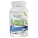 Ulei de in organic Softgels - 1000mg Premium, virgină rece presat din semințe de in - par de piele si unghii suport - Omega 3-6-9 Supliment - 100 Conte - mai mult de 3 luni de aprovizionare!