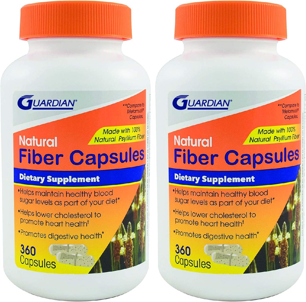 Capsule din fibre de psiliu, Psiliu natural Husk (720Ct)