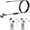 Căști Wired cu microfon, 5 Pack Căști cu fir cu Bass Heavy, High Definition, Căști 3.5mm Jack