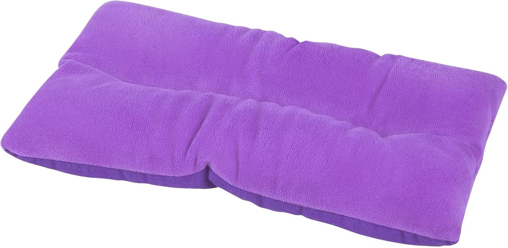 Atsuwell Microwave Încălzire Pad, 6 x 11 Încălzire Pad Microwavable pentru Crampi, Stomac, Genunchi, Muşchi, Articulaţii, Umezeală Rice Heaing Pad pentru Cald Compress, Purple