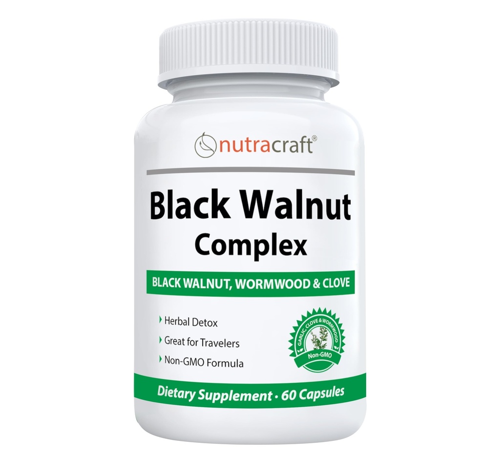 Nutracraft Black Walnut Dezintoxicare Suplimentul de curăţare 