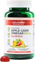 NatureWise Apple Cidru Otegar ACV Gummies - 1000mg ACV per 2, Sugar Free, Vegan - Energy & Gut Health - ACV Gummies W/Vitamin B12-90 Gummies[1,5-Month Supply for 1000mg / 3-Month Supply for 500mg]