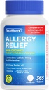 ValuMeds Loratadine 10mg Non-Drowsy 24-Hour Allergy Relief Indoor & Outdoor | All-Day Antihistamine Alergy/Sinus Pills for Runny Nose, Sneezing, Itchy, Watery Eyes | Compare to Claritin | 365 Tablets
