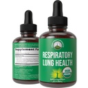 USDA Organic Lung Detoxifiere pentru fumatori si non-fumatori cu 6 ingrediente de top. Mullein Leaf, Bezea Root, Calendula. Plămânii curăţă pentru o sănătate respiratorie mai bună. Lichid picături Tincture Supliment