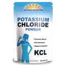Nutriție sursă Pulbere Clorura de potasiu - Suportă Hidratare și niveluri de fluide, Sare de masă Substitute, Sursa excelentă de potasiu - Supliment KCL (8 oz.)