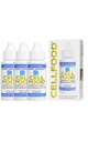 Cellfood Oxigen Boost - 1 fl oz, 3 pachet - supliment de oxigen lichid pentru drenaj limfatic, Altitudine Boala, Jet Lag, Oboseală, Dureri de cap, Hangovers & Energie - Gluten gratuit, Cert. Kosher