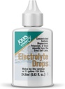 Keto Chow Picături de hidratare electrolitică - Diete Keto & Postare intermitentă - Suport imunitar - Lipiţi de gluten şi zahăr - Sodiu, magneziu, minerale cu urme de potasiu - Nearomate - 0,83 fl oz