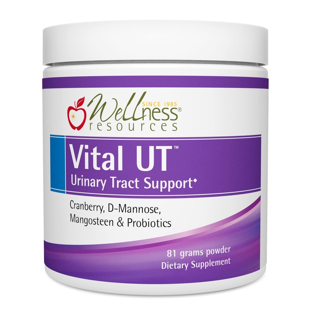 Vital UT pulbere cu D-Mannose, Cran-Max Cranberry, LactoSpore Probiotic pentru tractul urinar si sanatatea vezicii urinare, 36mg PAC si 1 miliard Probiotice Spore per scoop (30 Servings)